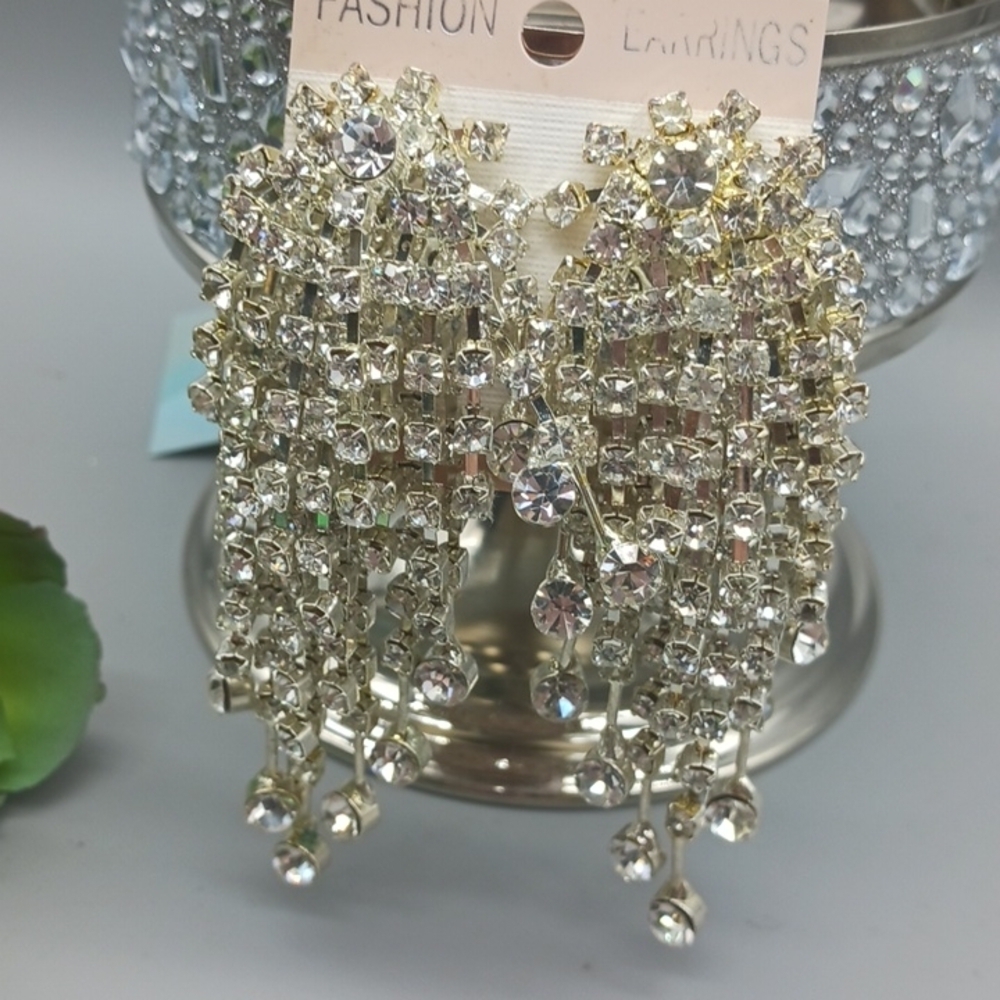 Elegant Silver Fashion Earrings